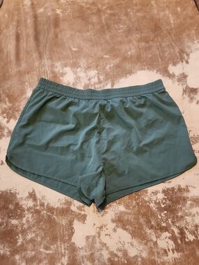 Pink VS Athletic Shorts With Back Pocket Zipper. XL